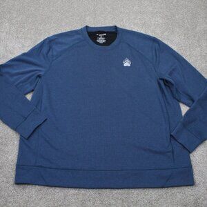 Duluth Alaskan Hardgear Shirt Adult 3XL XXXL Blue Standard Fit L/S Pullover